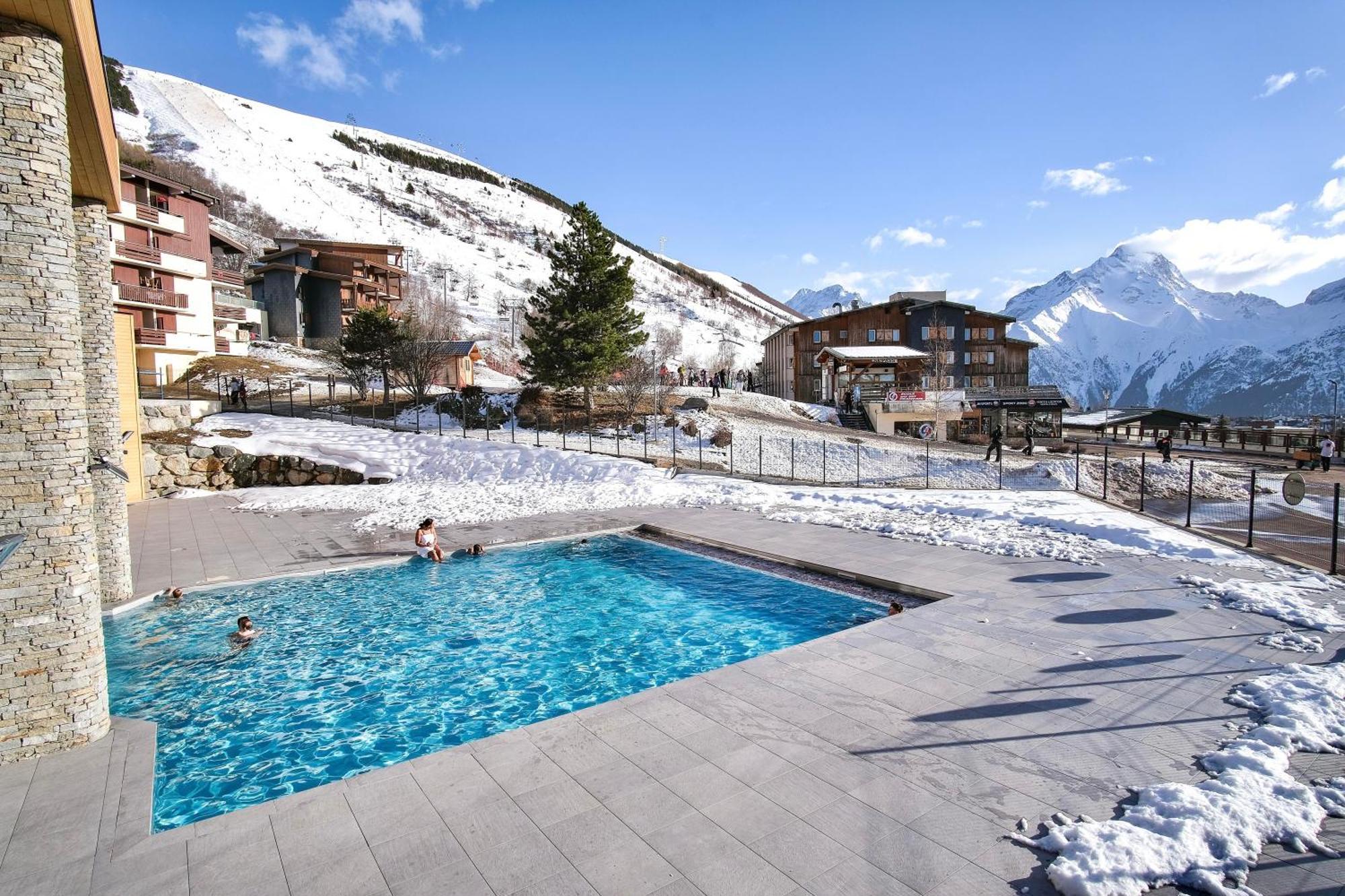 Belambra Clubs Les 2 Alpes Les Cretes Hotel Лес дьо Алпс Екстериор снимка