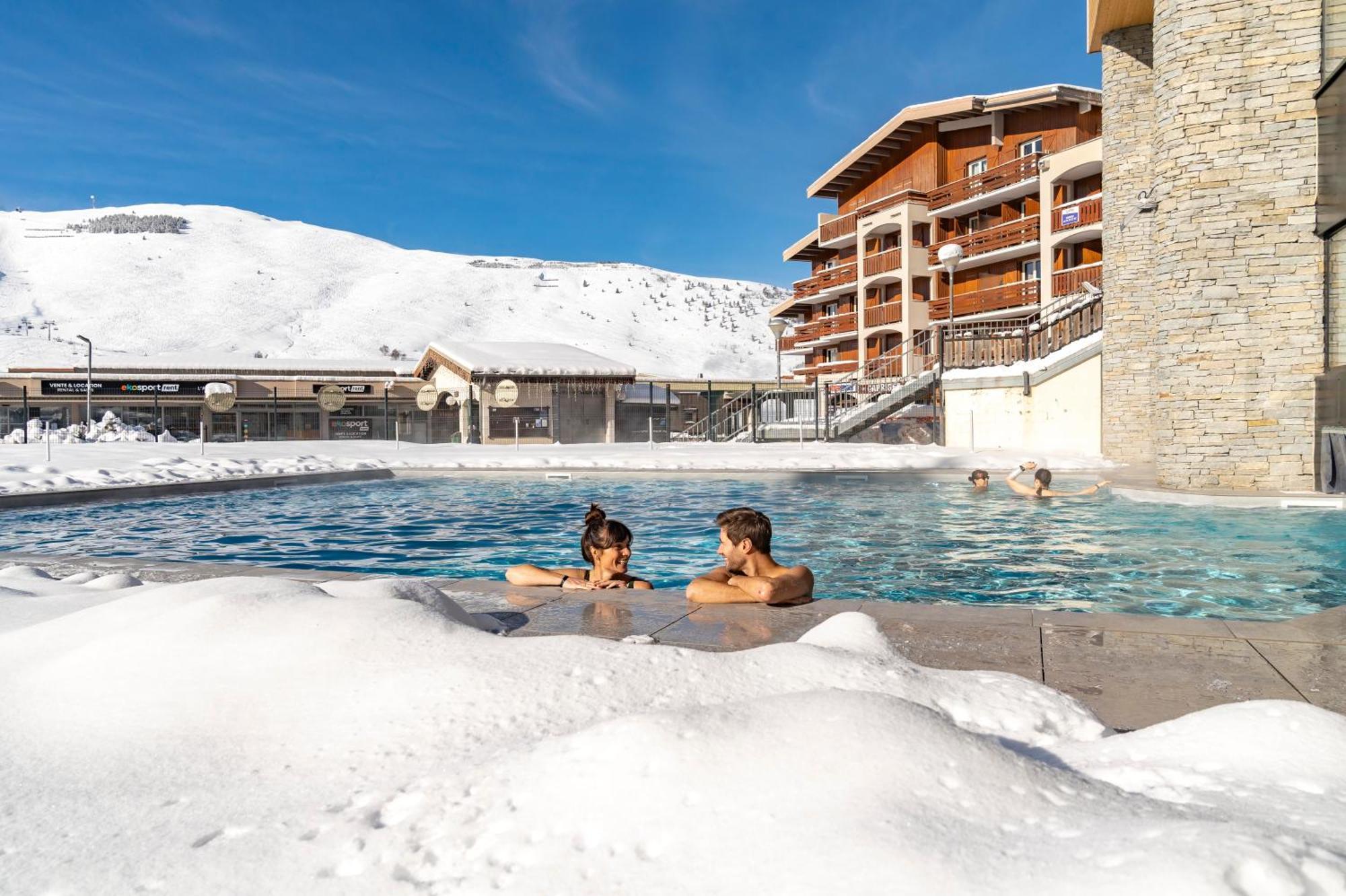 Belambra Clubs Les 2 Alpes Les Cretes Hotel Лес дьо Алпс Екстериор снимка